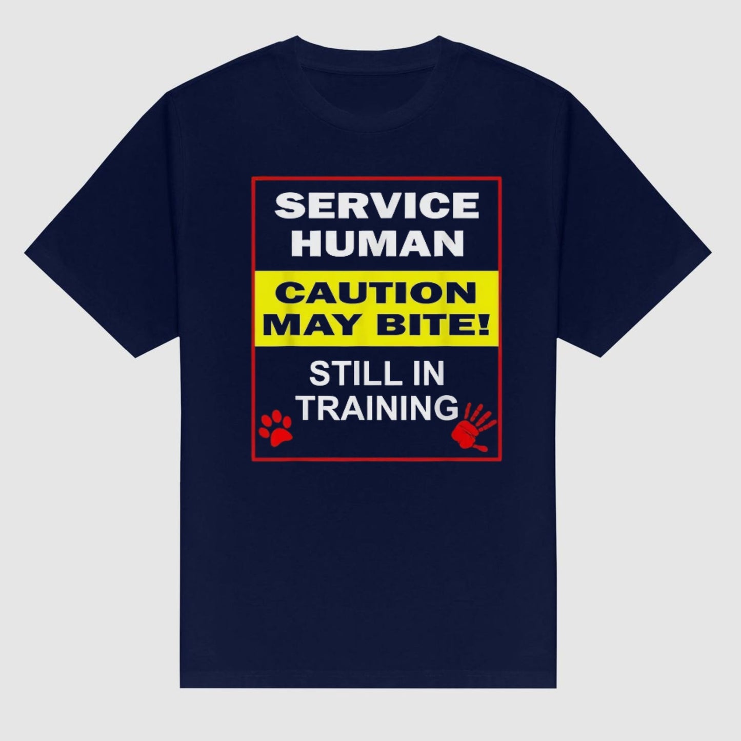 "Emotional Support Human Do Not Pet" T-Shirt - Funny Service Dog Love Tee, Summer Gift for Dog Owners
