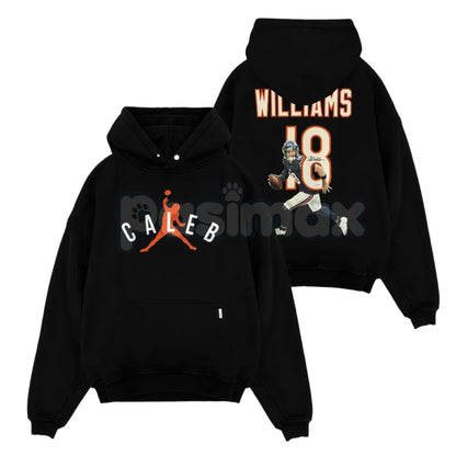 Caleb Williams – Air Caleb #18 For Bears Nation Cotton Hoodie, Sweatshirt & T-Shirt
