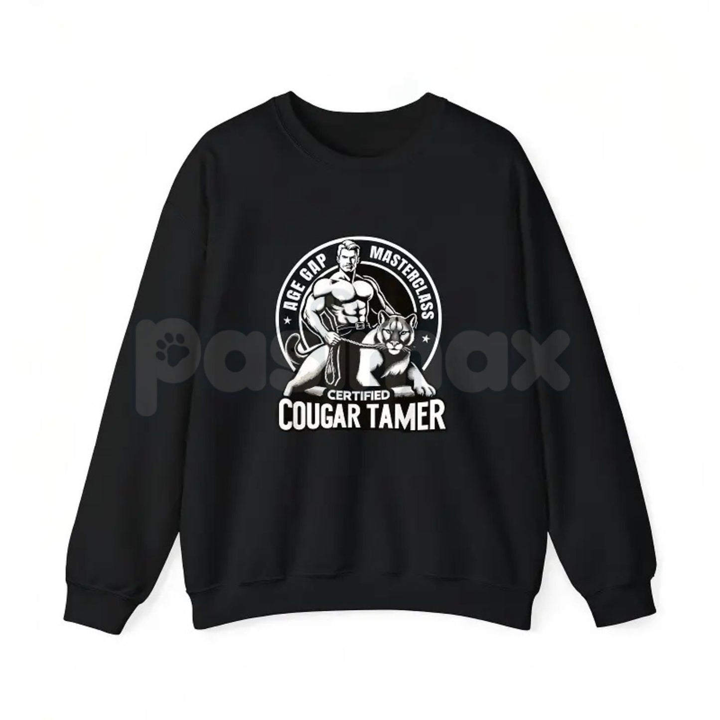 Certified Cougar Tamer Shirt – Funny Inappropriate Humor Hoodie & Sarcastic Gag Gift Sweatshirt
