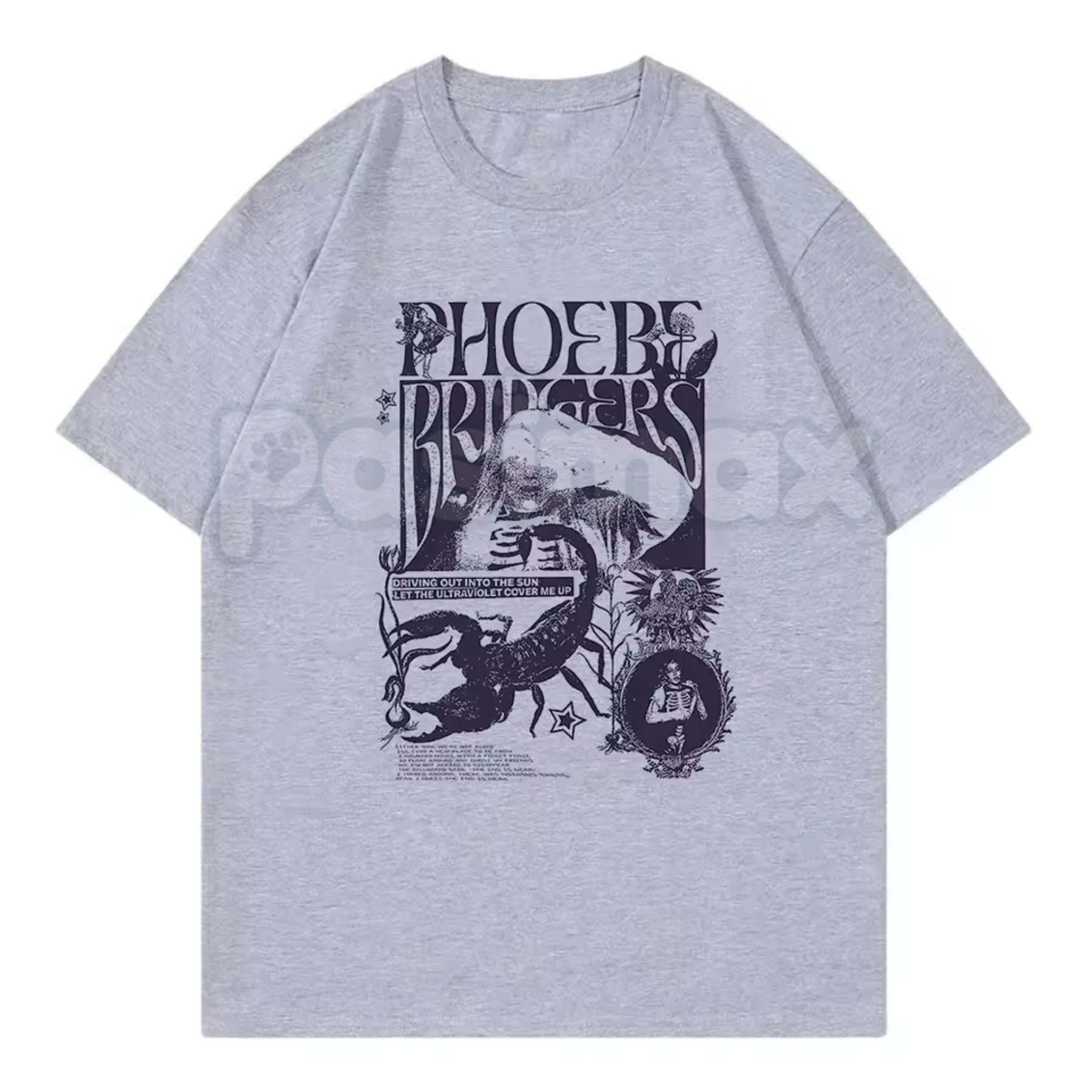 Phoebe Bridgers Tour Harajuku Shirt | Women's Indie Rock