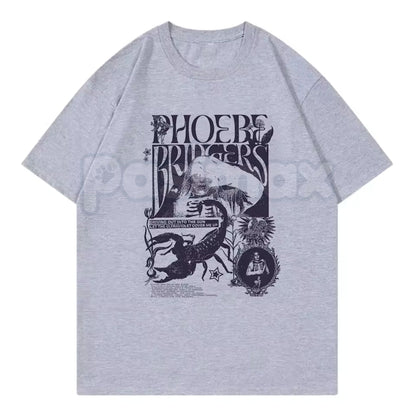 Phoebe Bridgers Tour Graphic T-Shirt – Women's Harajuku Streetwear Vintage Music Tee