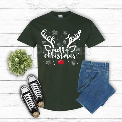 Funny Christmas Reindeer FDT Shirt - Satirical Political Holiday Tee, Unisex Anti-MAGA Apparel, Edgy Christmas Party Gift