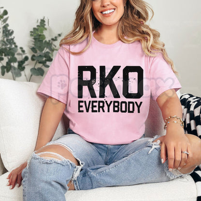Randy Orton "RKO Everybody" Pro Wrestling T-Shirt – The Apex Predator Graphic Tee, Premium 100% Cotton Legend Killer Top, Soft Lived-In Heavyweight WWE Fan Shirt, Made in USA