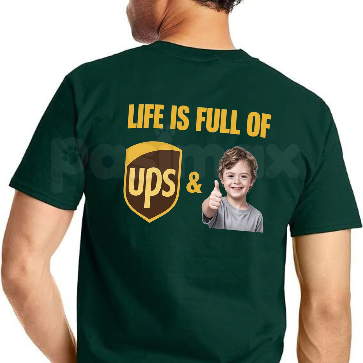 Life Is Full Of UPS & Thumbs Up Kid Meme T-Shirt – Funny Wholesome Humor Tee