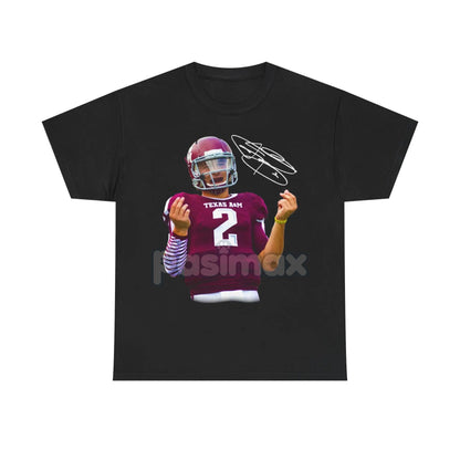 "Money" Manziel T-Shirt - Johnny Football Graphic Tee, College Sports Legend Apparel