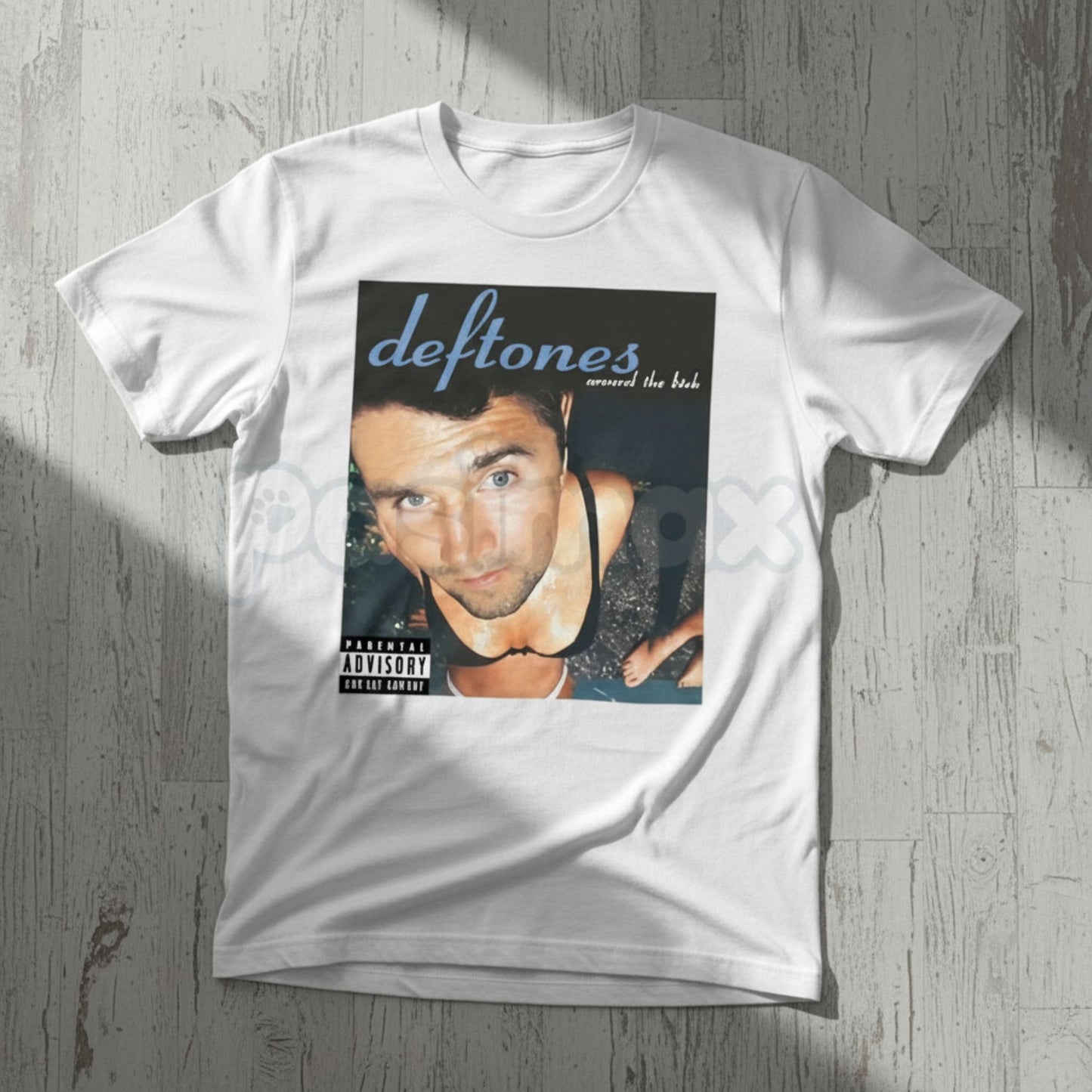 "Around the Fur" Parody Graphic T-Shirt – Alt-Metal Aesthetic Tribute Tee, Premium 100% Cotton Nu-Metal Humor Top, Soft Lived-In Heavyweight Streetwear, Made in USA