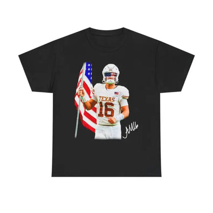 Arch Manning USA T-Shirt - Patriotic Football Fan Tee, Unisex Sports Apparel