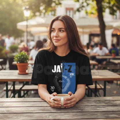 Vintage Jay-Z "Two Historic Nights" T-Shirt – Hov Brooklyn Hip Hop Graphic Tee, Premium 100% Cotton Concert Legacy Top, Soft Lived-In Heavyweight Retro Rap Shirt, Made in USA