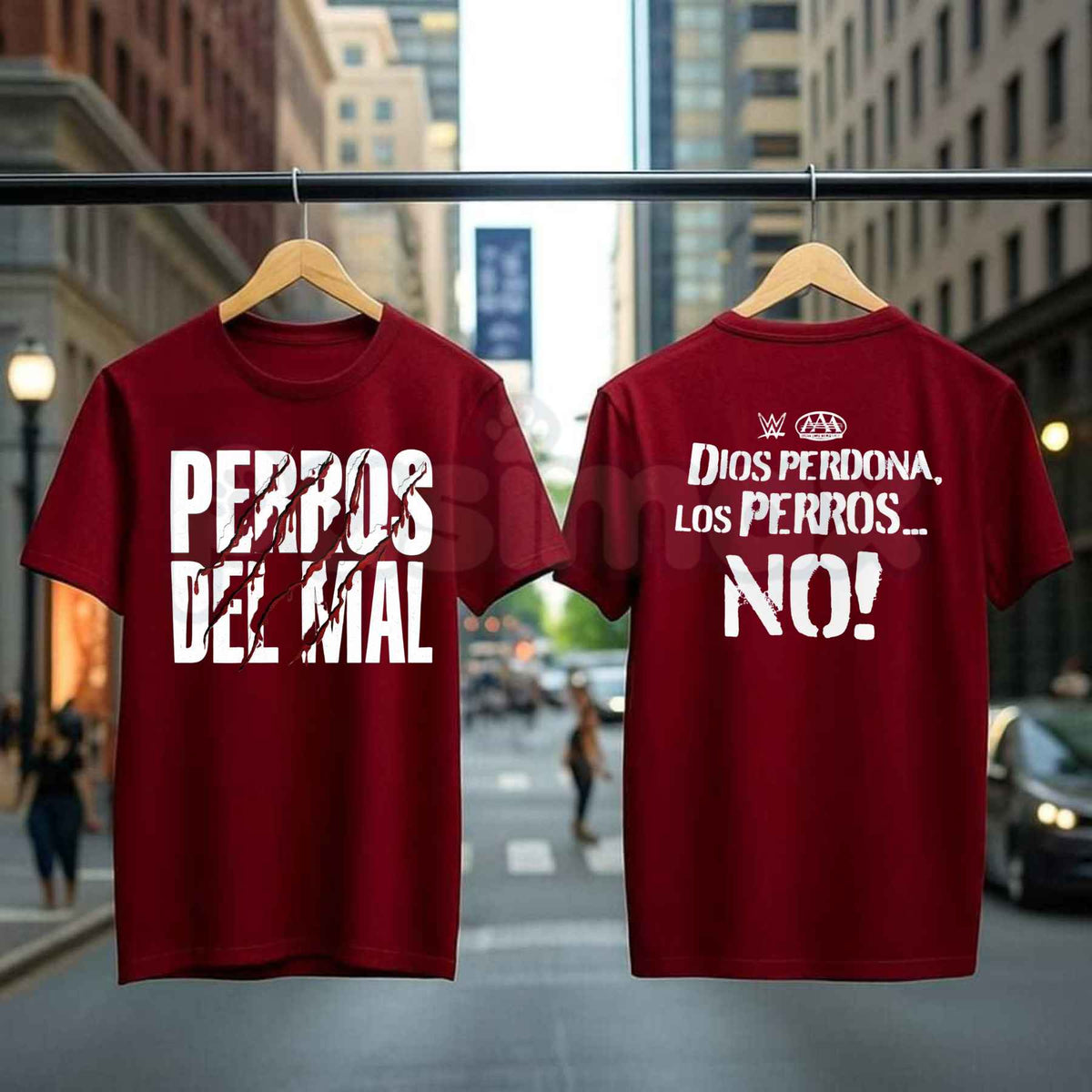 Los Perros del Mal AAA Faction T-Shirt – Lucha Libre Wrestling Unisex Tee