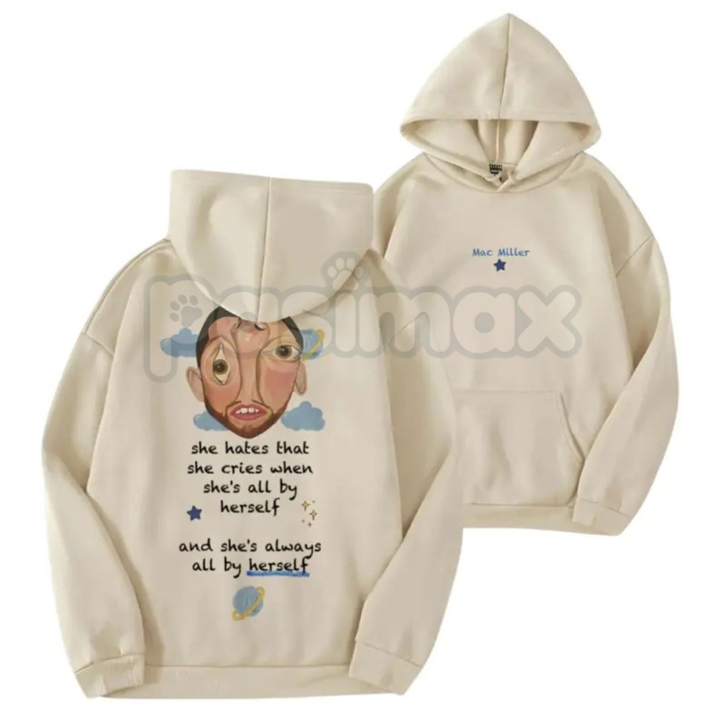 Mac Miller Stoned Concert Hoodie – Iconic Live Performance Tribute Pullover, Music Fan Merch & Streetwear, Unisex