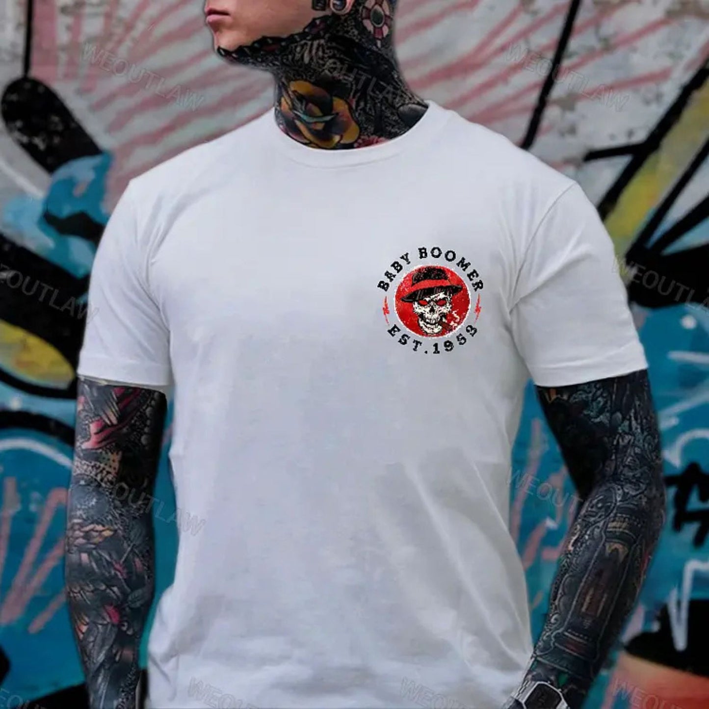 "Grumpy Old Bastard" Shirt - Funny Gift for Men, Humorous Statement Tee
