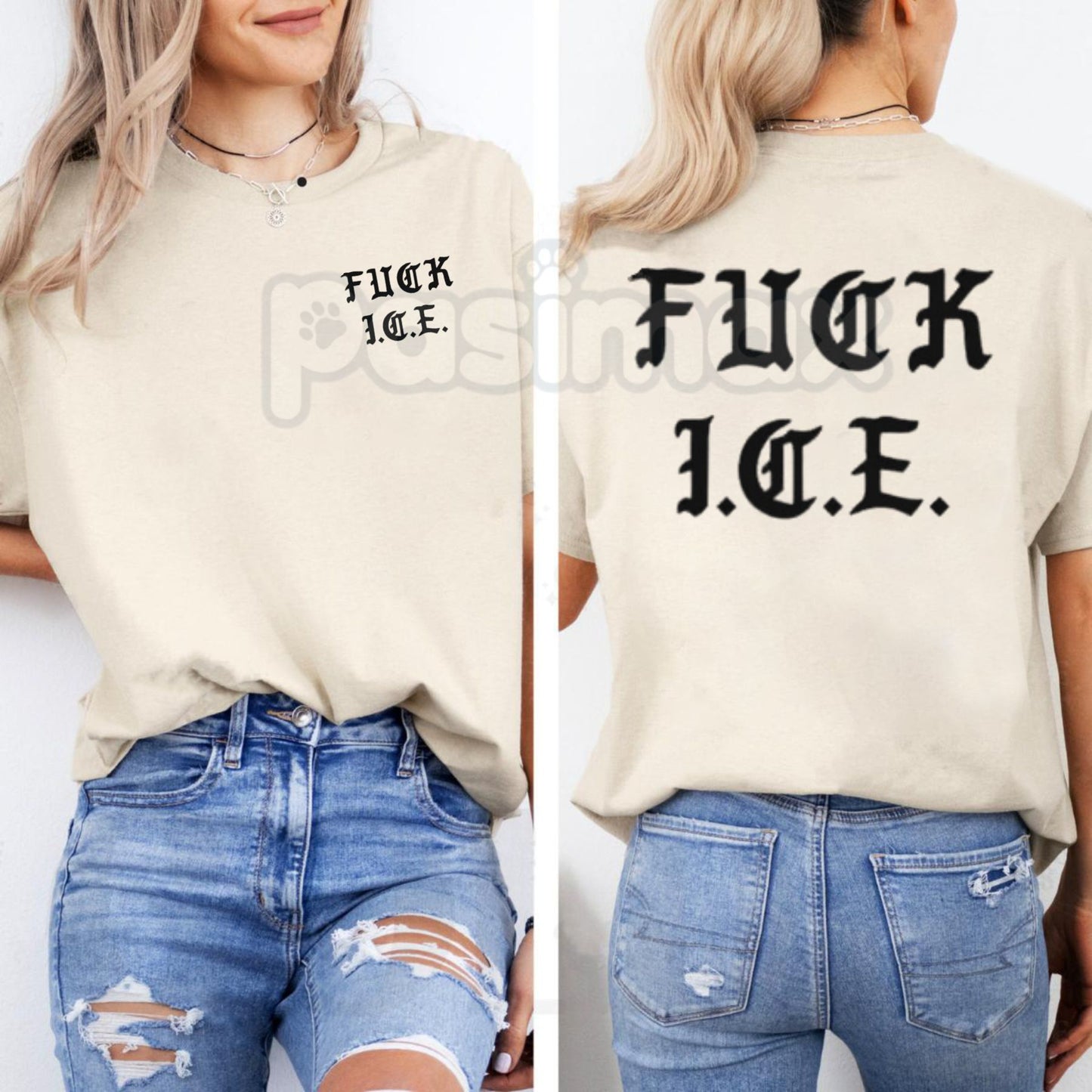 Funny Political Shirts & Pro-Immigration T-Shirts - Anti-ICE Graphic Tee, Social Justice Reform Apparel, Humanitarian Activist Top, Humorous Political Satire Streetwear