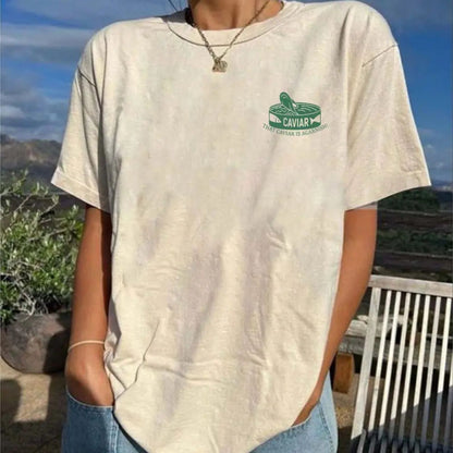 "That Caviar Is Agarnish" T-Shirt - You've Got Mail Vintage Tee, Shop Around The Corner Fan Apparel