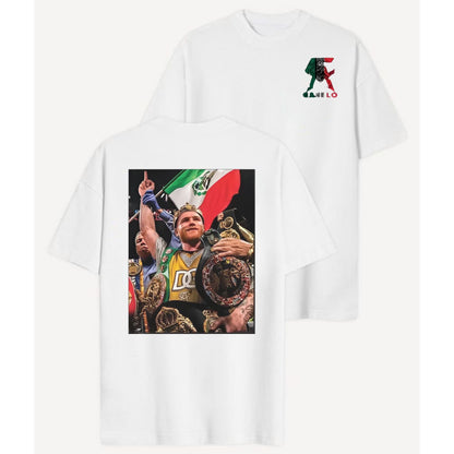 Canelo 2-Sided T-Shirt - Official Boxer Fan Apparel, Full Colors & Sizes for Men & Women