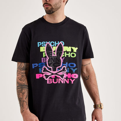 Bone Rabbit T-Shirt - Hip-Hop Streetwear Tee for Men & Women, Unisex Round Neck Graphic Shirt