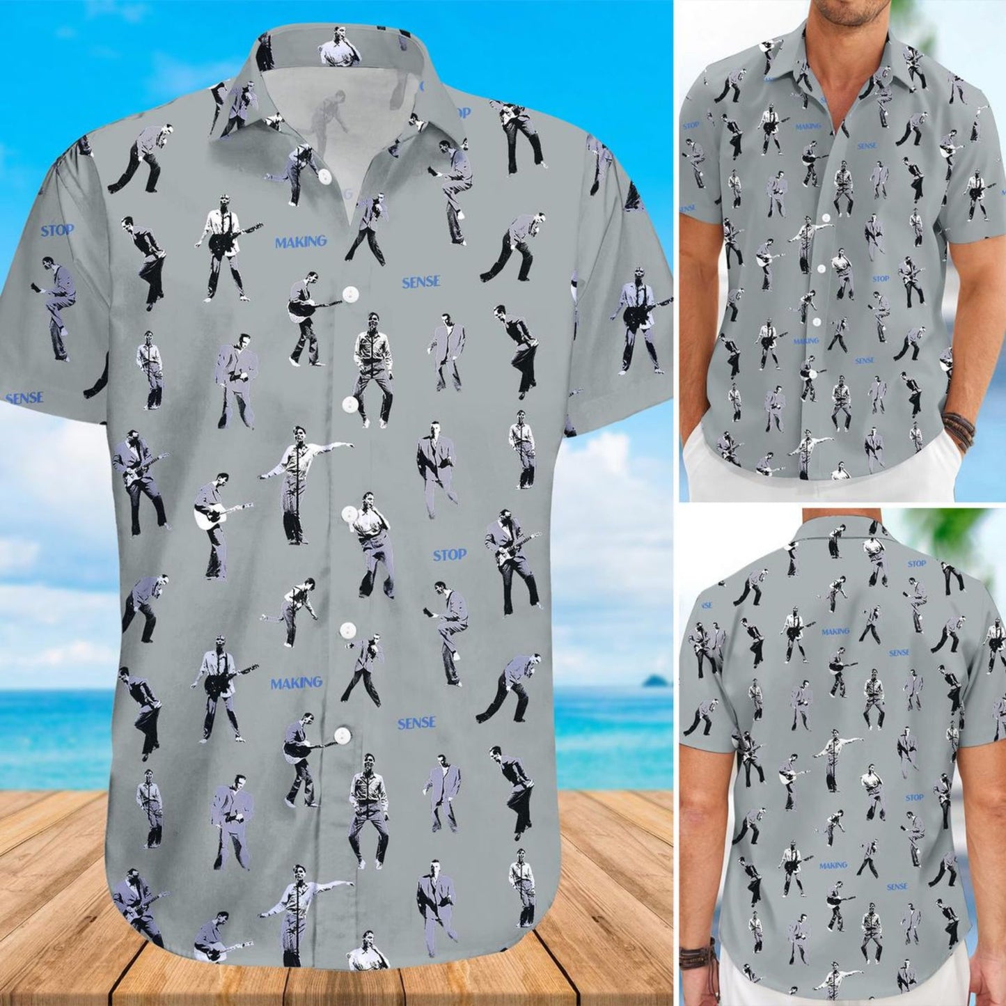 Stop Making Sense Hawaiian Shirt for Men – Premium 3D Aloha Shirt