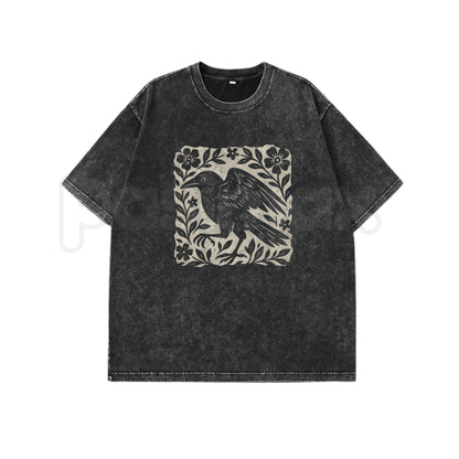 Gothic Raven Graphic Shirt – Edgar Allan Poe Nevermore Hoodie & Dark Academia Witchy Sweatshirt