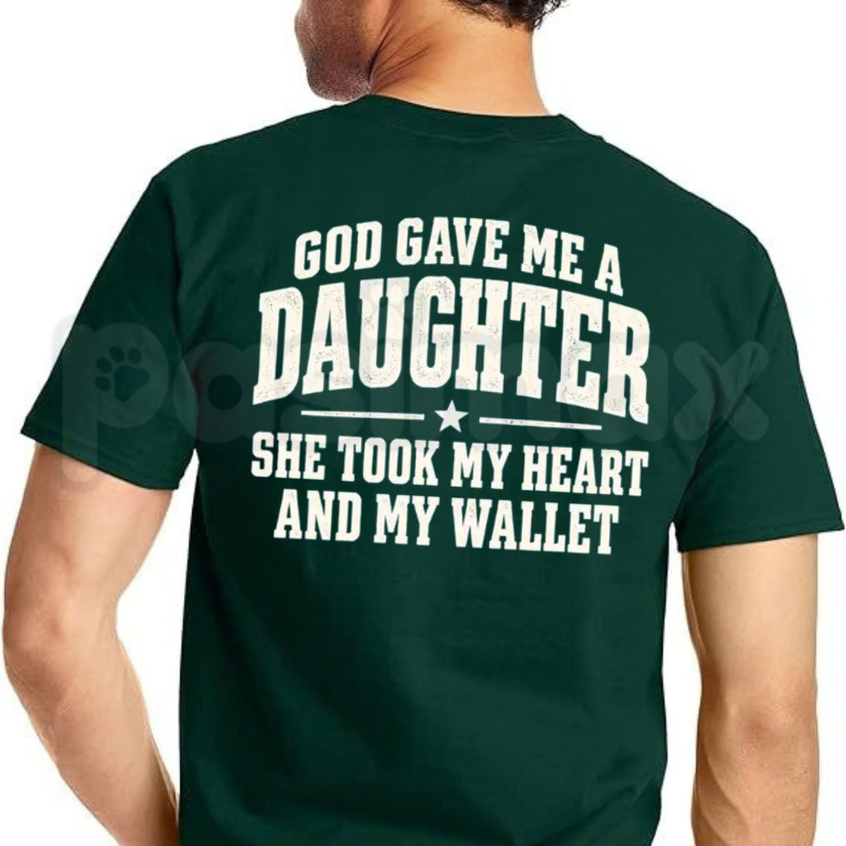 God Gave Me A Daughter She Took My Heart And My Wallet Shirt – Funny Girl Dad T-Shirt
