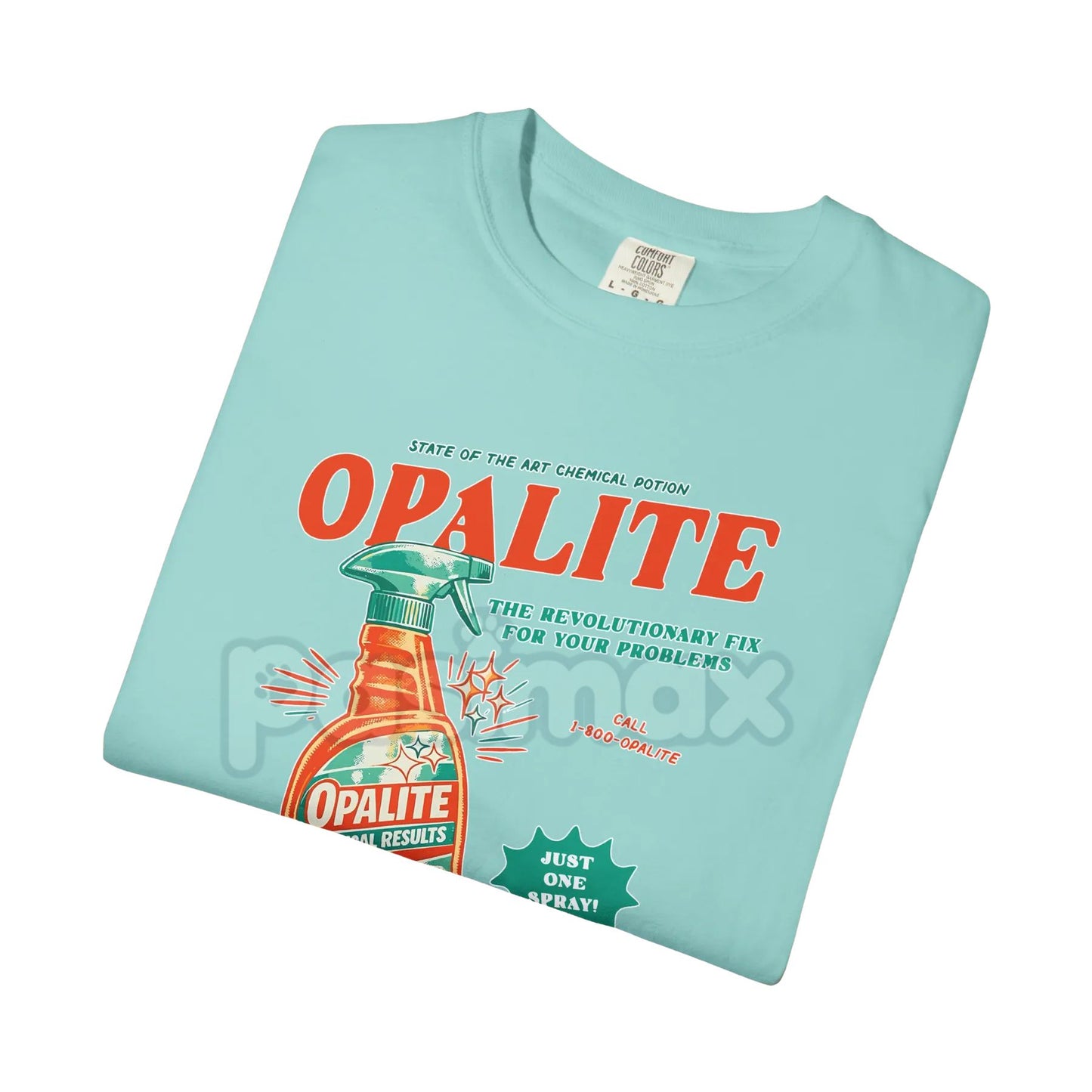 Comfort Colors® Opalite Magical Result T-Shirt – Aesthetic Crystal Healing Tee, Spiritual Manifestation Shirt, Celestial Gemstone Graphic Top