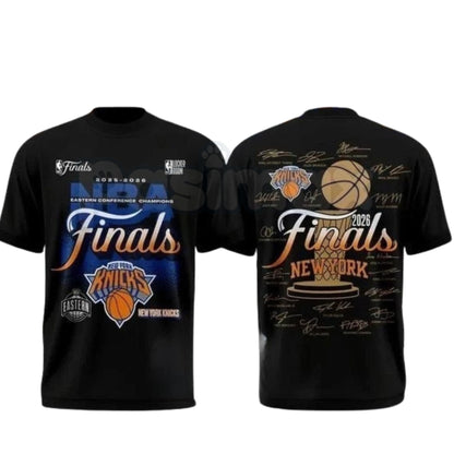 New York Knicks 2026 NBA Finals Game Graphic T-Shirt – Vintage Premium Sports Fan Tee