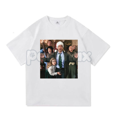 Vintage Christmas Vacation Shirt - Funny Holiday Family Movie Tee, Classic 80s Xmas Scene Graphic, Griswold Fan Apparel