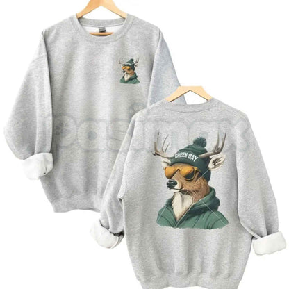 Vintage Spirit Animal Football Sweatshirt | Game Day City Pullover