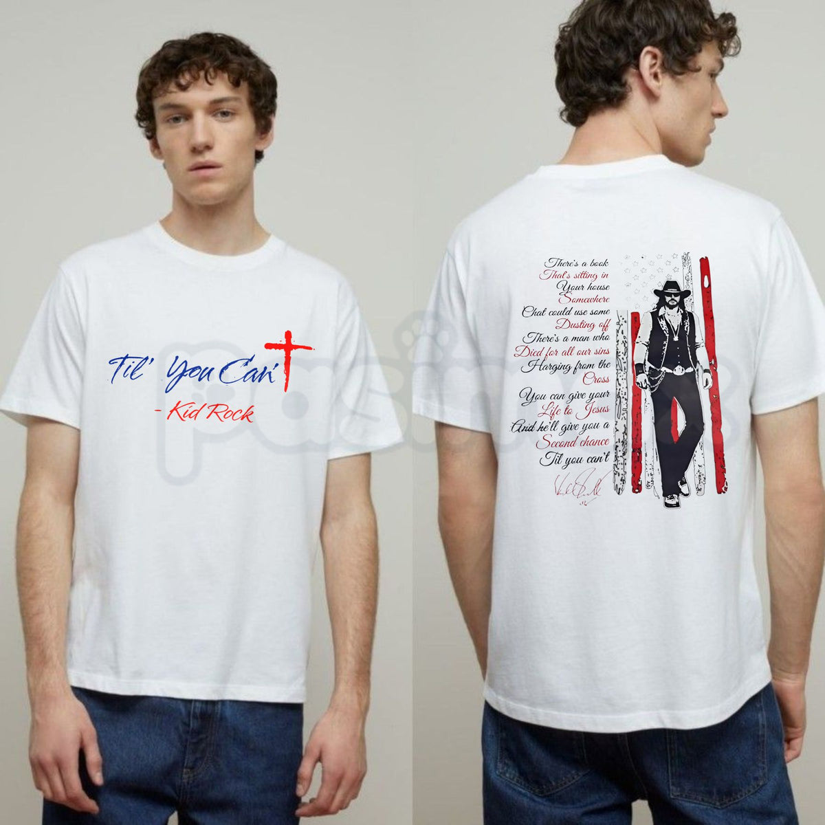 Til You Can't Country Music T-Shirt – Inspirational Country Song Lyrics Graphic Tee