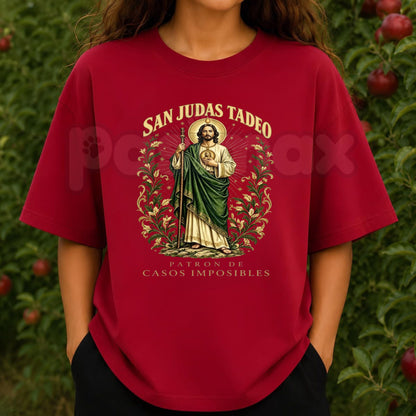 San Judas Tadeo Patron Saint of Impossible T-Shirt – Catholic Religious Graphic Tee