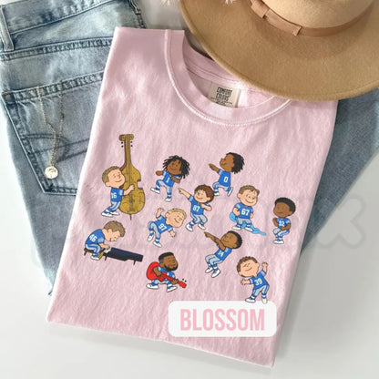 Comfort Colors® Detroit Players Dance T-Shirt – Retro Vintage Motor City Graphic Tee, Unisex Streetwear Top & Gift