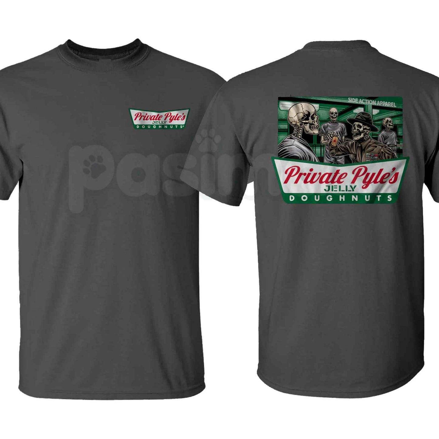 Private Pyle's Jelly Doughnuts T-Shirt – Funny Military Movie Quote Patriotic Unisex Cotton Tee
