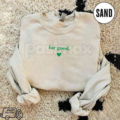 For Good Wicked Inspired Sweatshirt – Defying Gravity Musical Fandom Crewneck