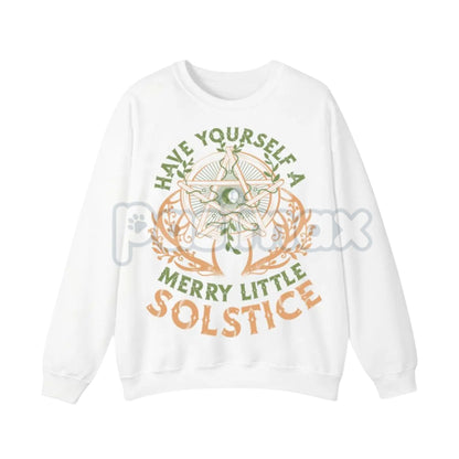 Rustic Yule Winter Solstice Sweatshirt | Folklore Nature Pine Tree Jumper | Deep Winter Cozy Seasonal Crewneck