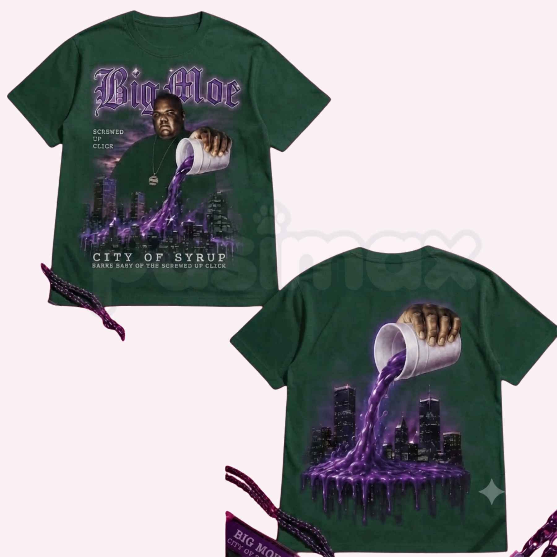Big Moe Houston Texas Vintage Graphic T-Shirt – Pasimax