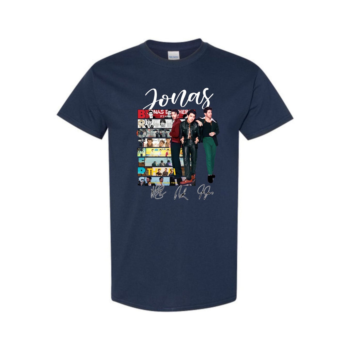 Jonas Brothers Fan T-Shirt - Music Fan Apparel, Nostalgic Band Tee
