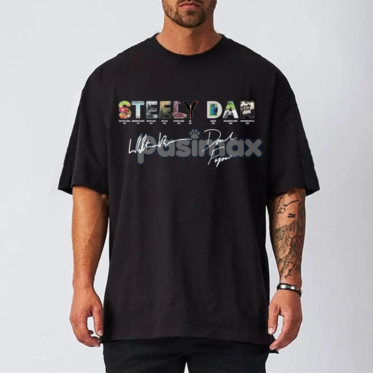 Vintage Steely Dan Rock Band T-Shirt - Retro Music Fan Apparel, Classic Band Tee