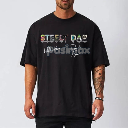 Vintage Steely Dan Rock Band T-Shirt - Retro Music Fan Apparel, Classic Band Tee