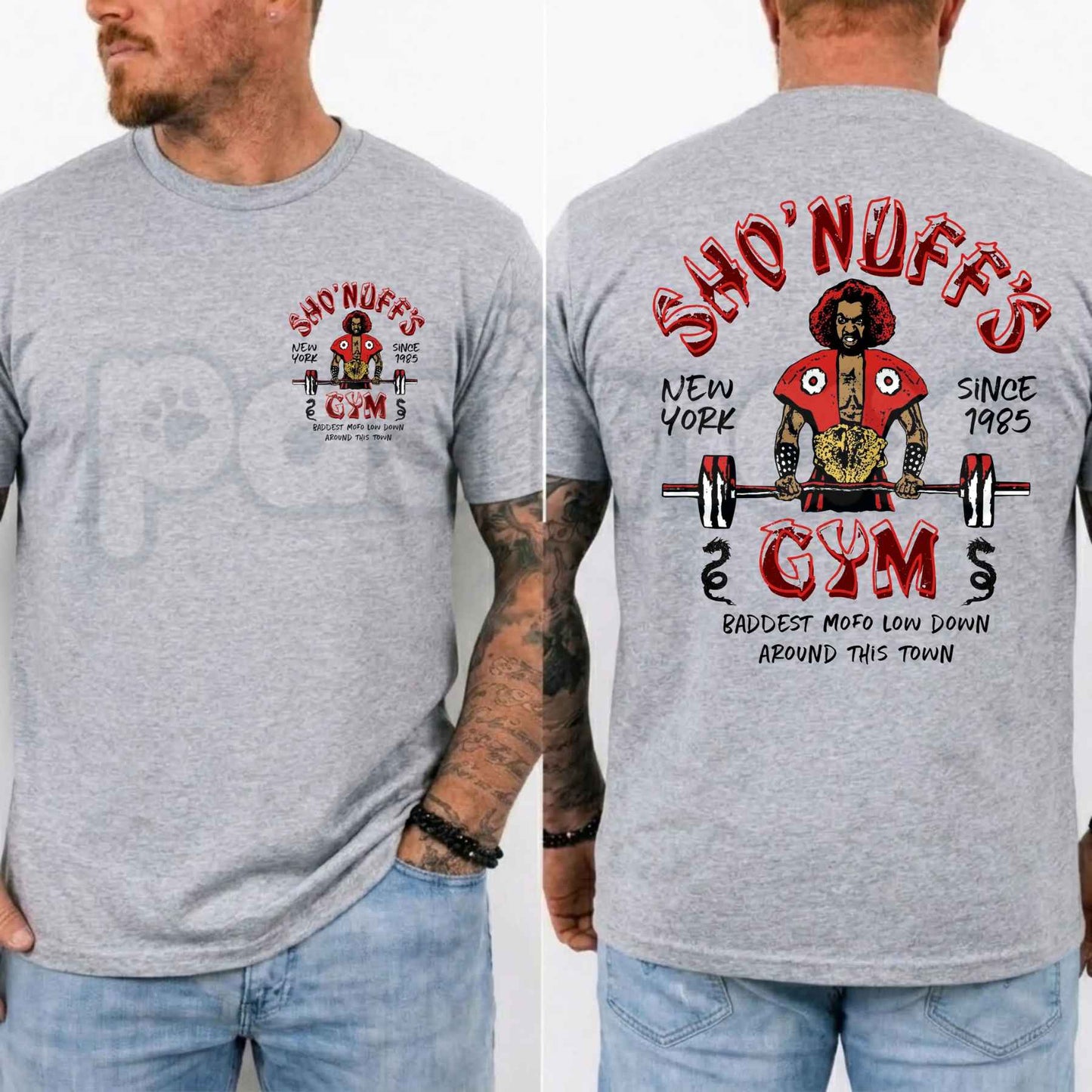Sho'Nuff's Gym Vintage Martial Arts T-Shirt – Retro 80s Movie Streetwear Tee