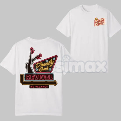 Treaty Oak Revival "No Vacancy" T-Shirt - Texas Red Dirt Country Music Tee, West Texas Rock Graphic Shirt, Official Style Band Fan Merch