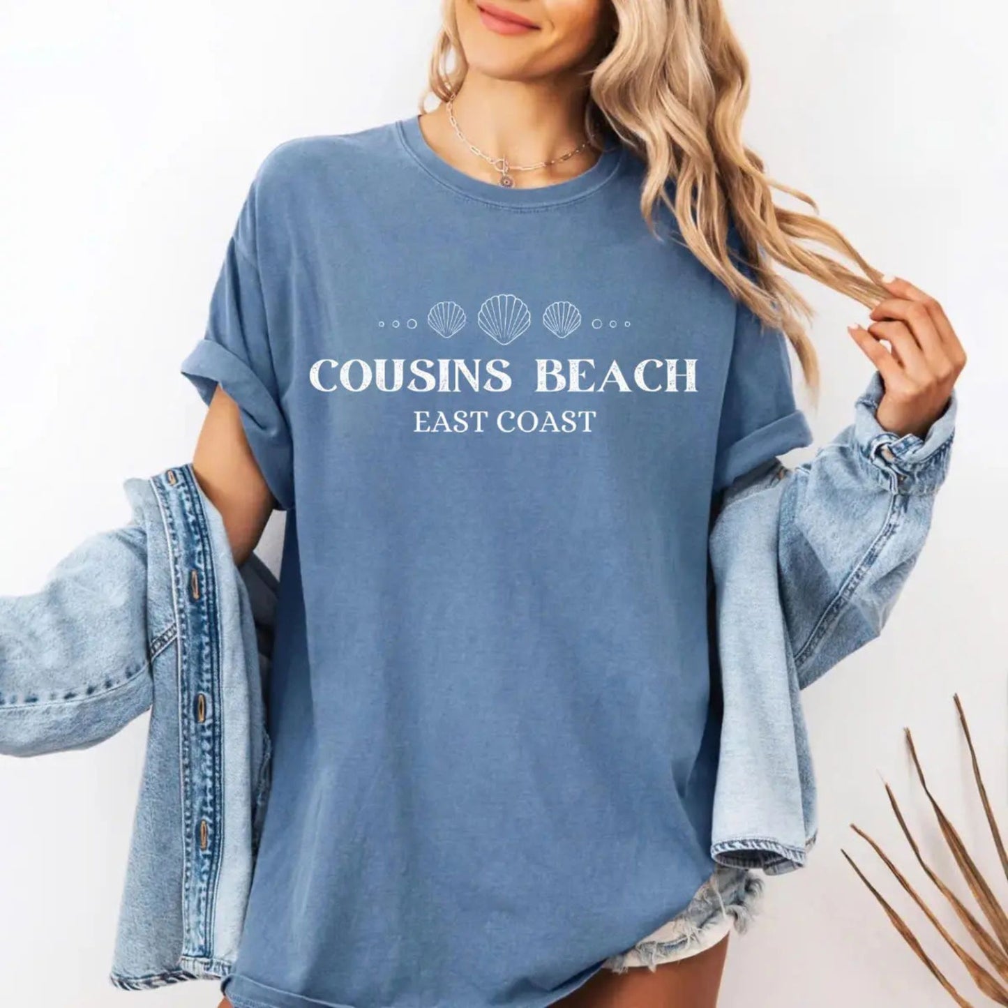 Comfort Colors Cousins Beach Fan Tee – The Summer I Turned Pretty Merch, Vintage Beachy Graphic Shirt, TSITP TV Show Fan Gift