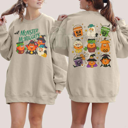 McNuggets Buddies 2-Sided Sweatshirt | Vintage 90s Pop Culture Crewneck
