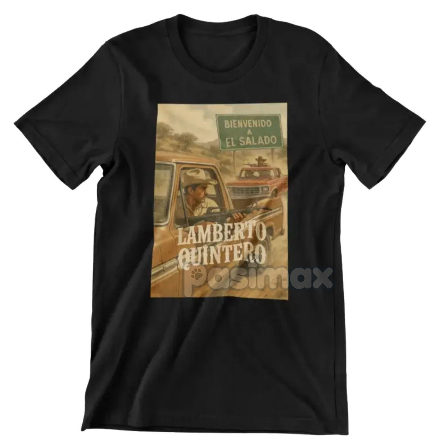 Quintero Vintage Unisex T-Shirt - Retro Latin Heritage Graphic Tee, Timeless Style Shirt