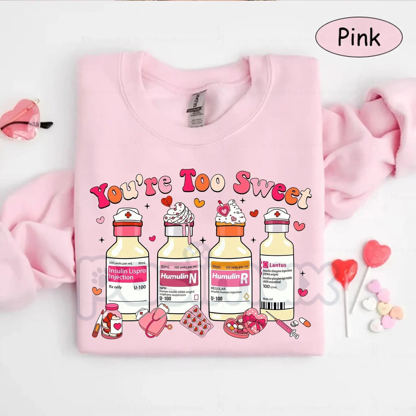 ER Nurse Valentine's Day Shirt | Emergency Room Valentine Sweatshirt | Medical Professional Heart Crewneck | Nurse Practitioner V-Day Gift | Funny ER Nursing Jumper