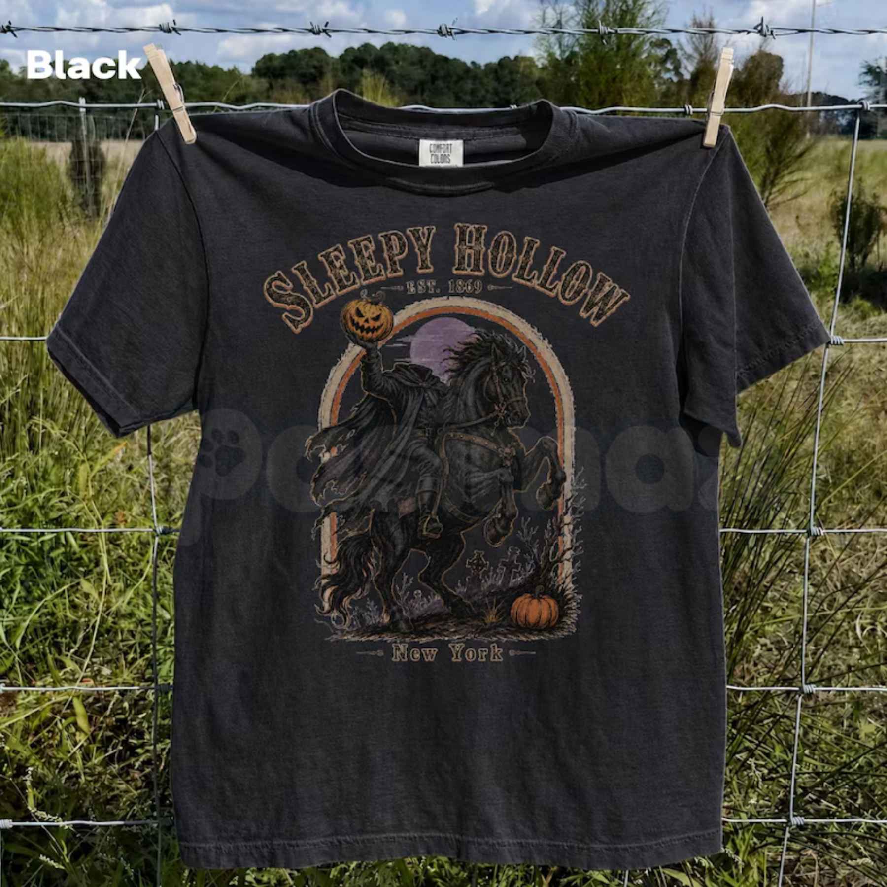 Vintage Sleepy Hollow 90s Headless Horseman Comfort Tee – Pasimax