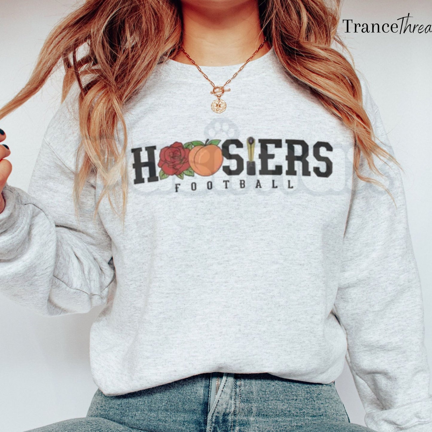 Trending Indiana Shirt | Retro Hoosiers Sweatshirt | Vintage Indiana Collegiate Crewneck | Midwest Aesthetic Graphic Jumper | Bloomington Indiana Pullover | State Pride Gift for Hoosiers