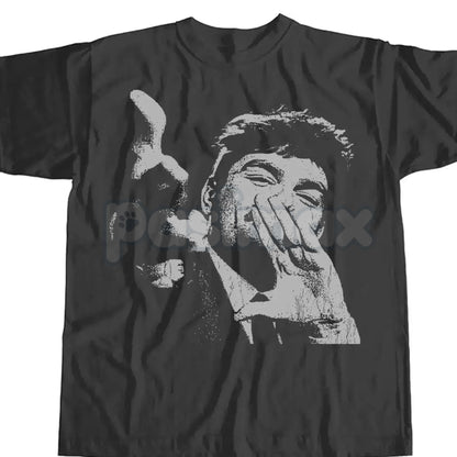 Fuentes Wanghaf Concept T-Shirt - Avant-Garde Unisex Streetwear, Minimalist Slogan Tee, Exclusive Modern Apparel Gift