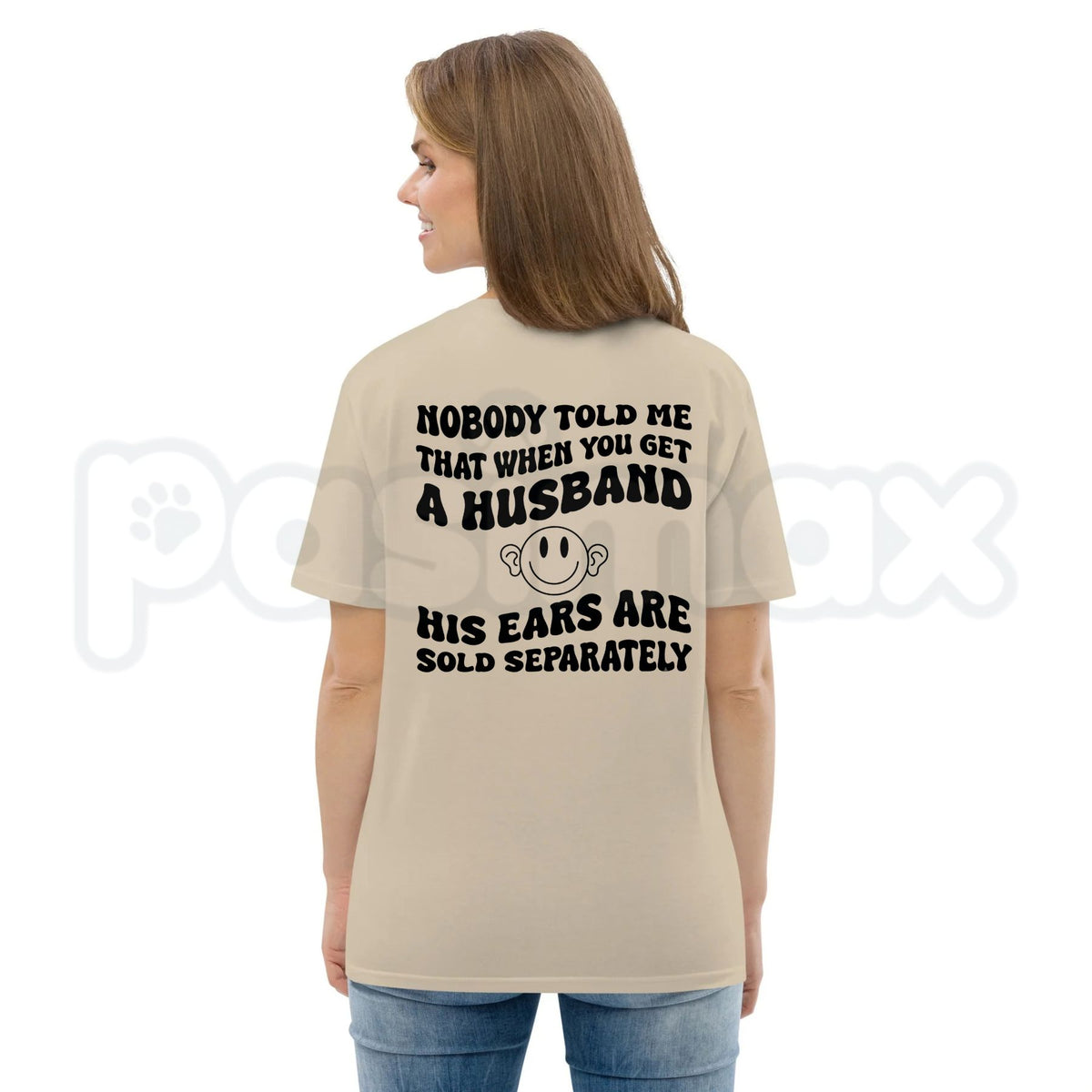 Funny Wife Marriage Humor Husband T-Shirt – Relatable Sarcastic Couple Graphic Tee