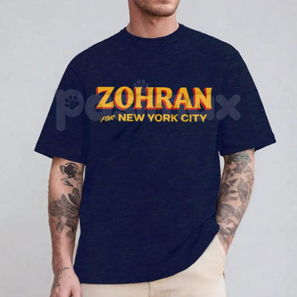 Zohran Mamdani 2025 Campaign T-Shirt - Vote For Zohran NYC Tee, Queens Political Supporter Merch, Unisex Progressive Apparel