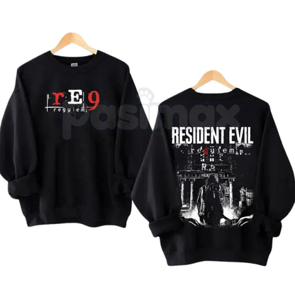 Resident Evil Requiem – Vintage Distressed Leon Kennedy Fan Hoodie, Sweatshirt & Limited Cotton T-Shirt