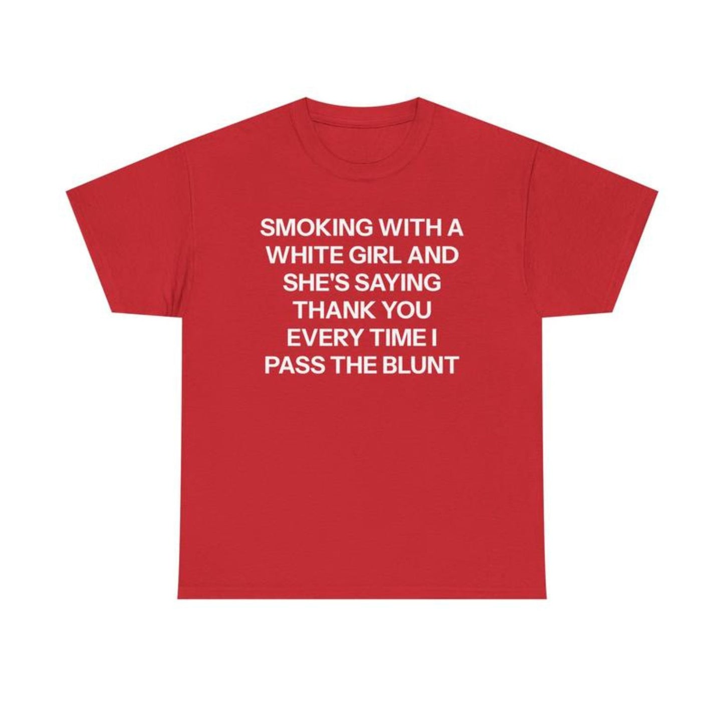 "She's Saying Thank You" T-Shirt - Funny Internet Meme Tee, Viral Humor Graphic Shirt