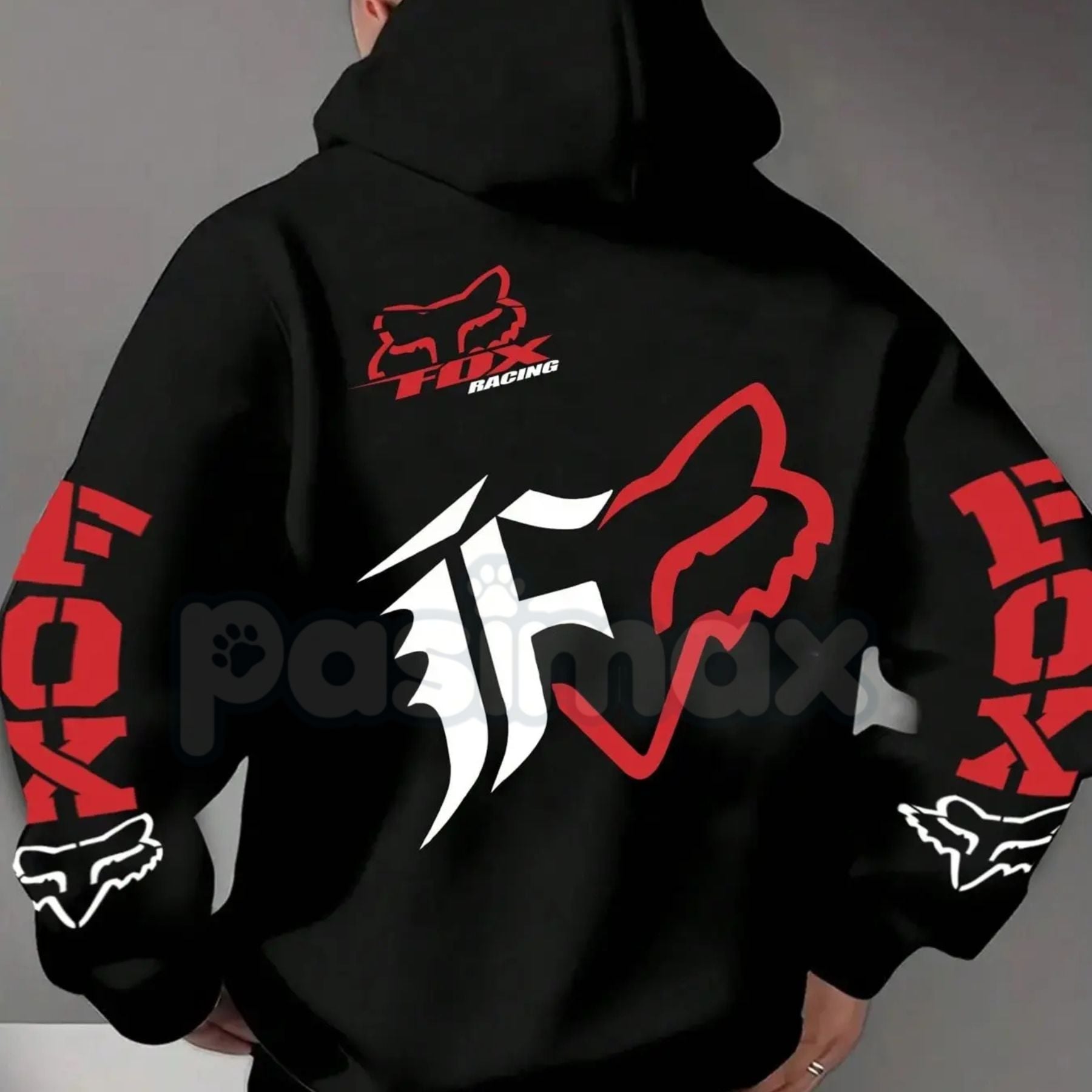 Fox Racing Inspired Vintage Motocross Hoodie – Pasimax
